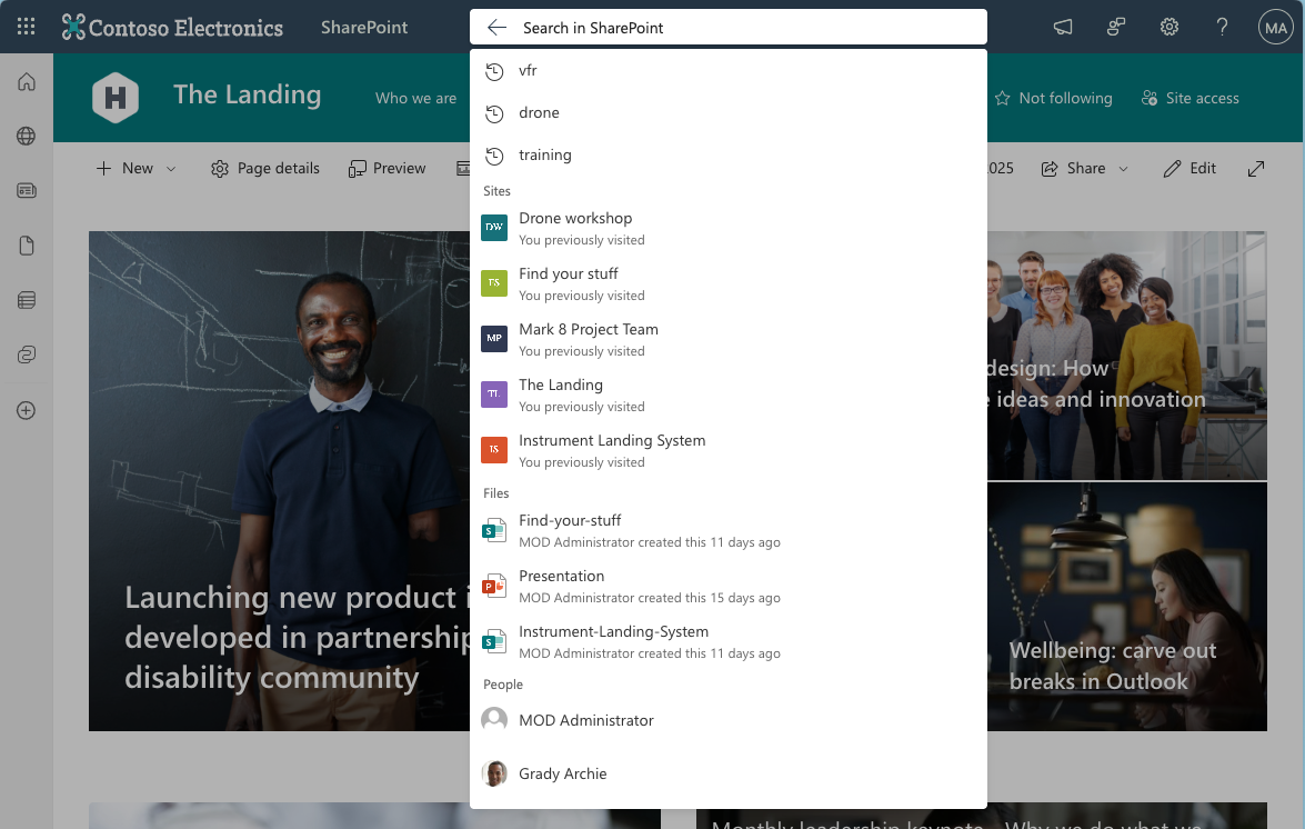 De bouwstenen van een goede zoekervaring in SharePoint en Microsoft 365.